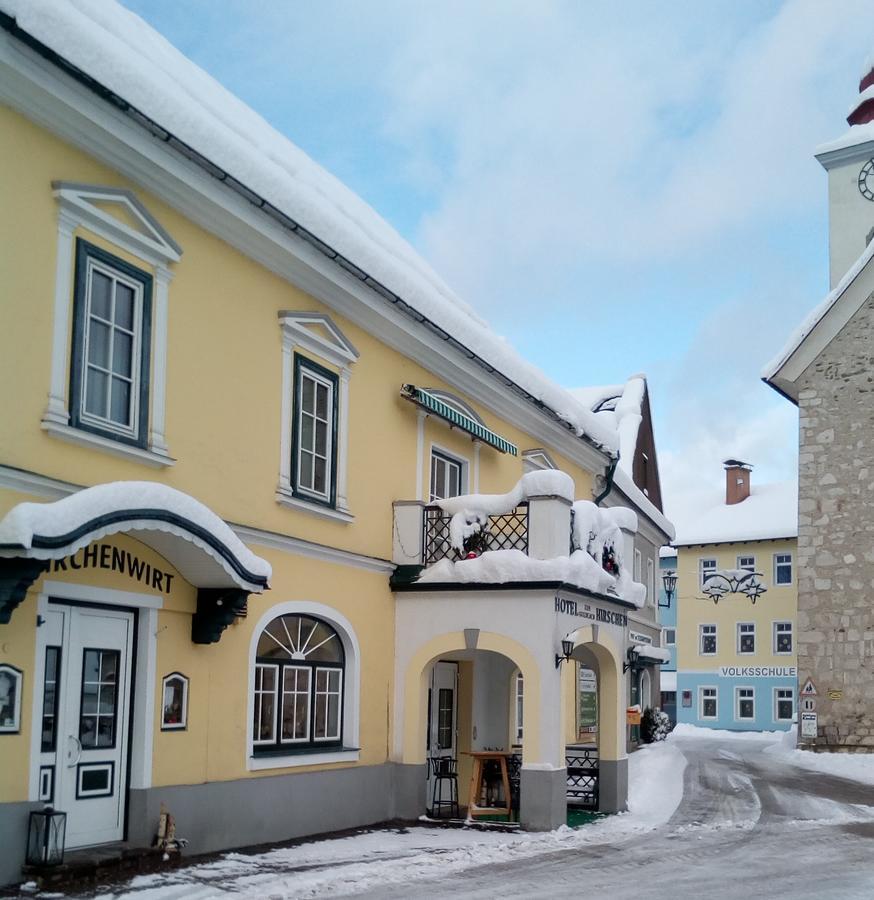 Hotel Zum Goldenen Hirschen Göstling an der Ybbs Esterno foto
