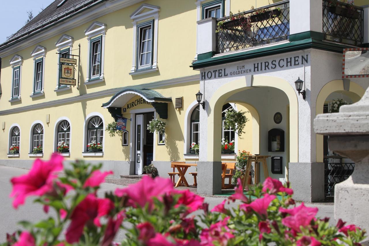 Hotel Zum Goldenen Hirschen Göstling an der Ybbs Esterno foto