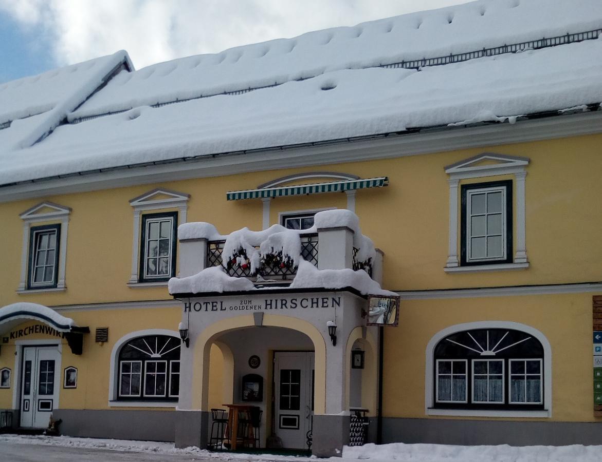 Hotel Zum Goldenen Hirschen Göstling an der Ybbs Esterno foto